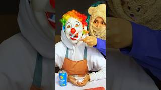 Bear Prank Revenge from Clown 😱👻⁉️ shorts funny comedy ytshorts tiktok viral food [upl. by Jackelyn]