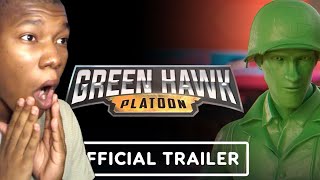 Green Hawk Platoon  Official Announcement Trailer REACTION [upl. by Neilson391]