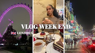 VLOG WEEK END A LONDRES  CITY BREAK shopping resto visites activités [upl. by Neirbo]