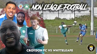 BIG G  “🤬 F THEIR MONEY💰” NON LEAGUE FOOTBALL EP 52 Croydon FC vs Whyteleafe [upl. by Umeko]