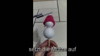 schneemann Basteln [upl. by Suzann462]