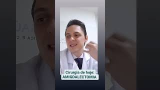 Cáseos Amigdalianos essa foi a indicação da cirurgia de hoje Amigdalite Caseosa [upl. by Jervis]