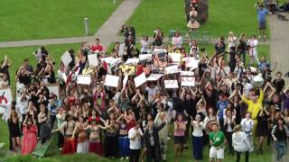 LipDub Uniwersytetu Warszawskiego 2010  Starstrukk  LipDub University of Warsaw [upl. by Ener]