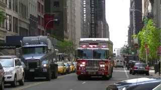 FDNY  Rescue 1  Responding To ALL HANDS Box 0978  43012 [upl. by Thanasi746]