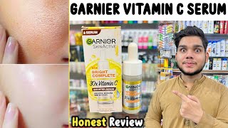 Garnier Vitamin C Serum Review  30x Vitamin C Booster Serum How To Use [upl. by Saihttam719]