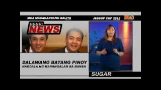 RHTV  Good News  Christopher Louie Ocampo at Neil Nuccup naguwi ng karangalan sa bansa [upl. by Ahsinac]