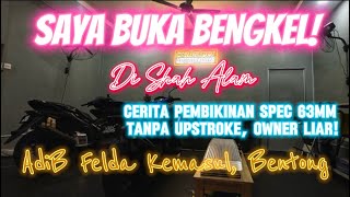 EP 179 SAYA BUKA BENGKEL FULLTIME di Shah Alam  Melaka Scooter Fest 2024 [upl. by Marjory]