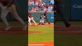 Ivan Johnson Two Home Run Game Reds [upl. by Swen]