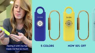 Meet Birdie The Modern Personal Safety Alarm for Women [upl. by Thorr]