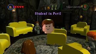 LEGO Harry Potter Years 14  Hogwarts Overworld 100 Guide 1  All 4 House Dormitories [upl. by Nesyrb73]