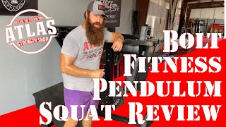 Is the Bolt Fitness Pendulum Squat Machine Worth the Hype [upl. by Minabe]