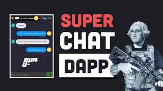 I built a decentralized chat dapp  GUN web3 Tutorial [upl. by Meesaw]