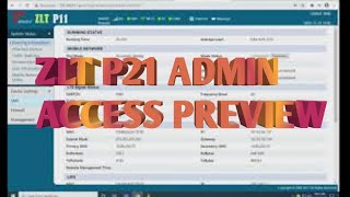 ZLT P21 ADMIN ACCESS PREVIEW [upl. by Macur]