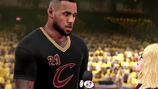 NBA 2K16  2016 NBA Finals Cavaliers vs Warriors Game 7 [upl. by Justis145]