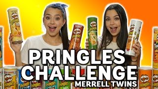 PRINGLES CHALLENGE  Merrell Twins [upl. by Nwavahs]