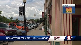 Hallmark begins filming its Chiefs Christmas move in Independence [upl. by Frangos]