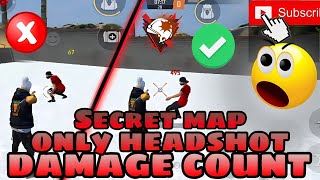 free fire secret map code only headshot damage count no bodyshot damage count  code in Description [upl. by Etem]