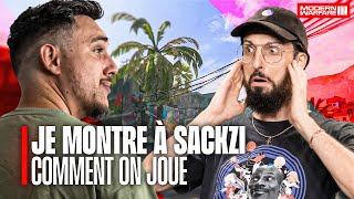 Je montre à Sackzi comment on joue à MW3 😎 [upl. by Ynaitirb929]