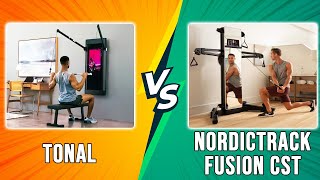 Tonal vs Nordictrack Fusion CST Which Is Better A Side By Side Comparison [upl. by Hagar628]