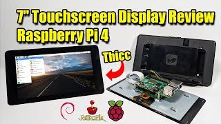 Official Raspberry Pi 4 7quot Touchscreen Display Review  Is it Any Good [upl. by Aerdnahs643]