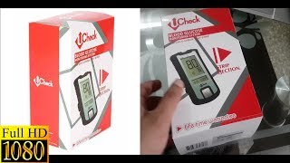 Blood Glucose Monitoring System Ucheck UC 1001  Unboxing [upl. by Anh]