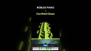 Cornfield Chase  Interstellar ROBLOX Piano shorts [upl. by Epillihp]