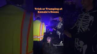 Trick or Trumping VOTE trump2024 kalama Harris [upl. by Arremat]