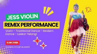 Remix Performance penampilan bakat finalis Gus amp Yuk Cilik Kabupaten Mojokerto 2024 🤍 Jess Violin [upl. by Katya]