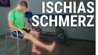 Ischiasnerv Schmerzen  Nerven Mobilisation zum Mitmachen [upl. by Latsyrc788]