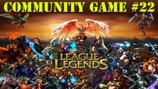 League of Legends  Nidalee Mid Gameplay  Community Game  22 [upl. by Yrtua]