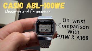 Casio ABL100WE Unboxing and Comparison [upl. by Swigart455]