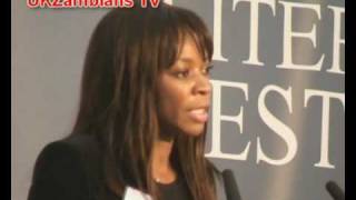 Dambisa Moyo at the Oxford Literary Festival talking about Dead Aid [upl. by Atinas]