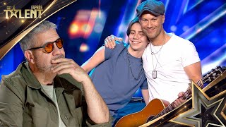 Padre e hijo emocionan con su MÚSICA ¡ni un ojo seco  Audiciones 1  Got Talent España 2024 [upl. by Salbu]