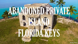 Abandoned Private Island  Florida Keys [upl. by Inamik]