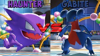 Pokemon battle revolution  Haunter vs Gabite [upl. by Lambart694]