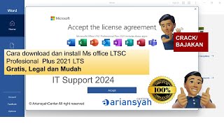 5 How to Install Microsoft Office LTSC Professional Plus 2021 LTS for Free Legally and Easily [upl. by Deegan]