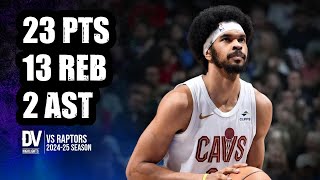 Jarrett Allen vs Raptors 23 pts 13 reb 2 ast  Nov 24 2024  Regular Season [upl. by Hairabez]