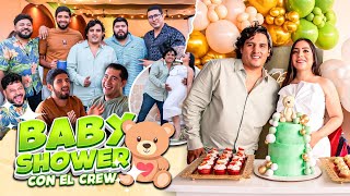 MI BABY SHOWER Y REVELACION CON EL CREW  voy a ser papá [upl. by Hailahk]