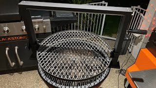 OnlyFire Outdoor Santa Maria Style Attachment  Weber Kettle  Unboxing  Installation [upl. by Thaddaus]