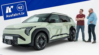 600 km Reichweite 2024 Kia EV3 Weltpremiere Sitzprobe kein Test deutsch [upl. by Norman]