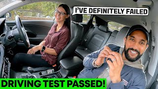 Learners SHOCK at PASSING Her Driving Test [upl. by Starlin]