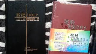 New Living Translation Chinese Bible Simplified Chinese Bible Traditional Chinese Bible [upl. by Yelrehs442]