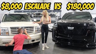 8000 Cadillac Escalade vs 180000 Escalade V The luxury barge icon turns 25 [upl. by Ronni]