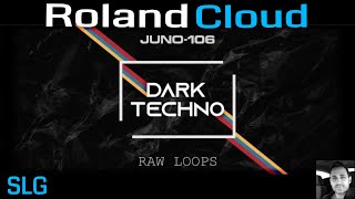 Roland Cloud  JUNO 106  Dark Techno presets [upl. by Neitsirk]