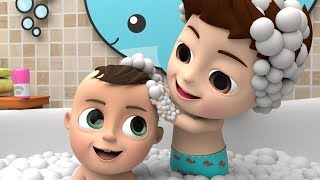 Bath song  Nursery Rhymes amp Kids Songs [upl. by Avera]