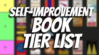 ULTIMATE SelfImprovement Book TIER LIST  35 Books Which Should You Read Next [upl. by Zebulon]