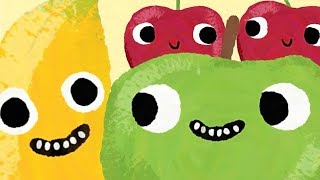 Friendly Fruits Find The Alphabet Letters A B and C – Fun Story World™ [upl. by Ilario]