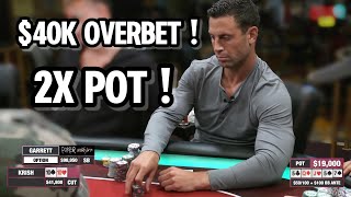 How Garrett Adelstein crushed opponents with his soul reading and iconic overbet [upl. by Costanzia469]