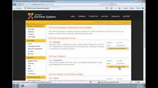 Installing OnTime applications for the first time [upl. by Gambrell]