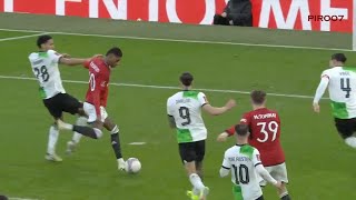 Marcus Rashford All Goals and assists In Manchester United 20232024 [upl. by Mchale]